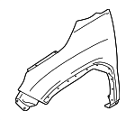 57120SL0109P - Body: Fender for Subaru Image