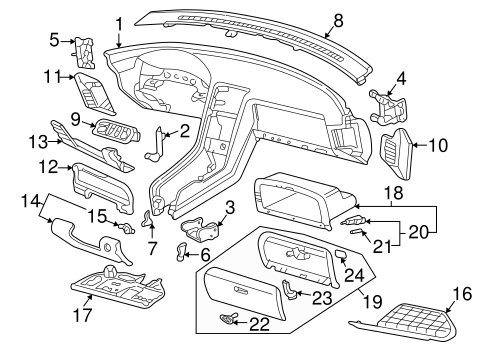 TAMUA様 K2037 Motor&Trans Mount Set 3pcs For 07-13 ACURA MDX AUTO