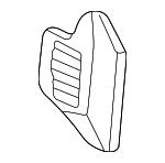 77472SL0A00ZC - Body: Side Air Baffle for Acura Image