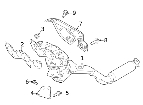Exhaust Manifold for 2018 Ford EcoSport #0
