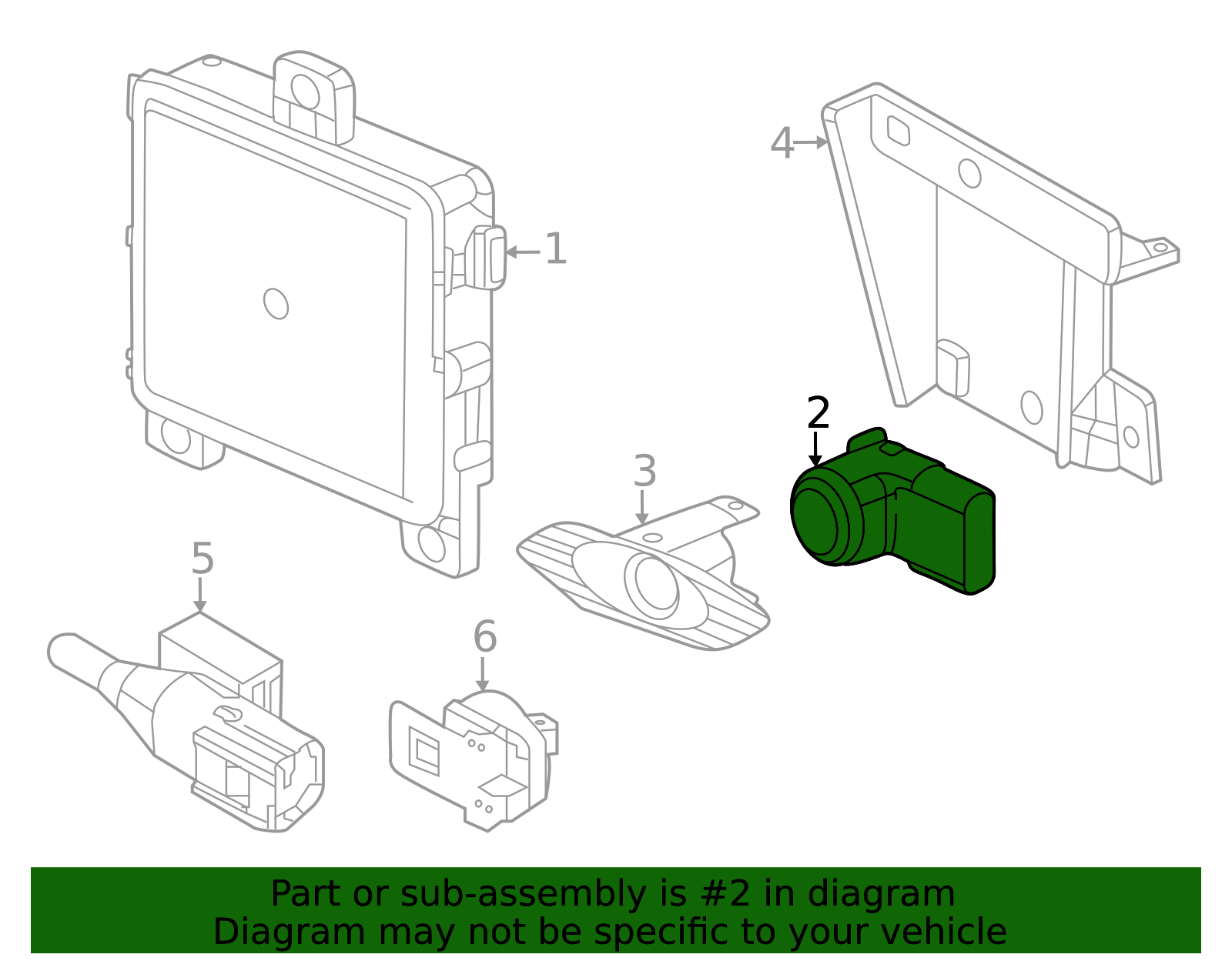 ひーー 39680-3T0-J01ZN - Sensor 2023-2026 Honda | Toronto Honda Parts