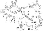 LR152788 - : Knuckle Extension for Land Rover: Range Rover, Range Rover Sport Image