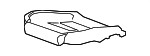 23245151 - Body: Seat Cushion Pad for Cadillac: CT6 Image
