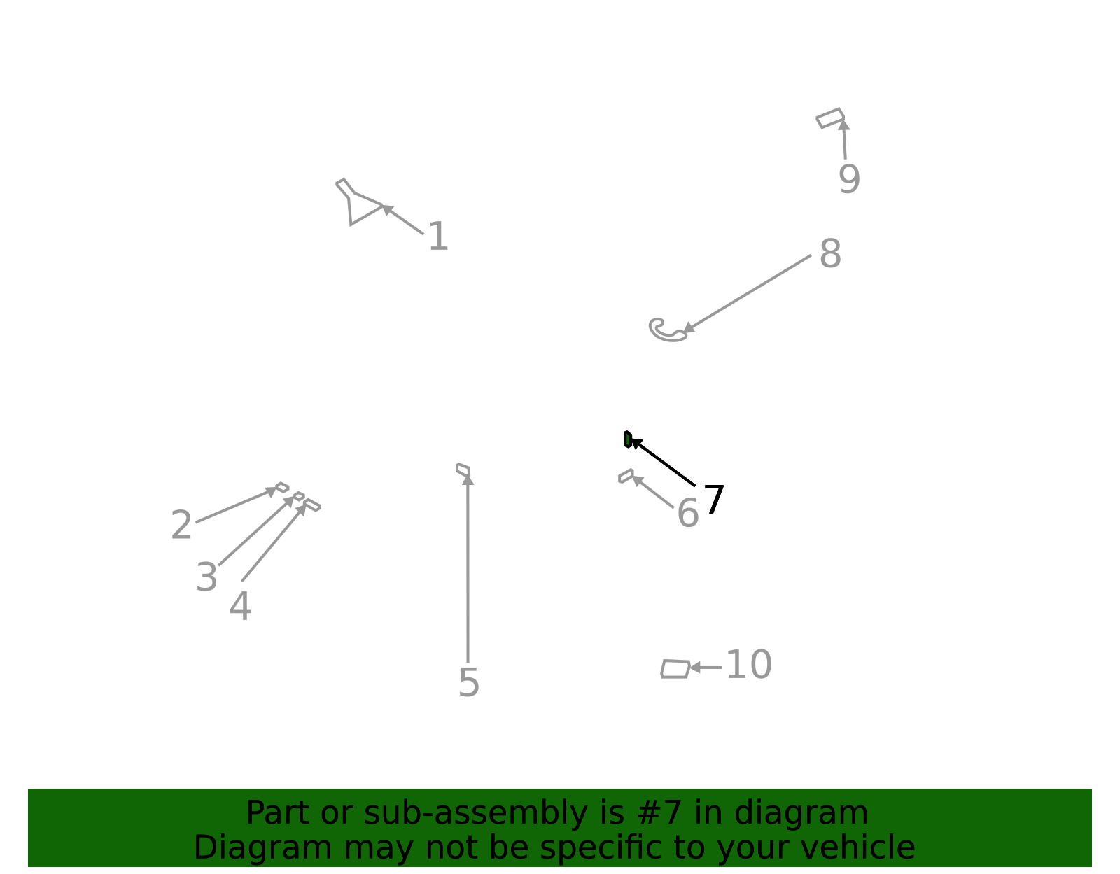 Volkswagen Tire Info Label - OEM Pressure and Spec Chart - Part #5H0 ...