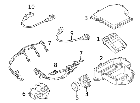 Ignition System for 2000 Volkswagen Passat #0