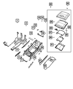 5YJ941C5AG - : Console Armrest for Ram: 1500, 2500, 3500 Image