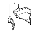 N24368850 - Body: Trunk Side Trim for Mazda: MX-5 Miata Image
