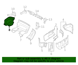 N461us N461-68-320 - High-Quality Trunk Trim Panel for 2024-2025 Mazda MX-5 ...