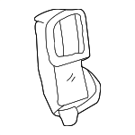 558450C010 - Body: Center Duct for Toyota: Sequoia, Tundra Image