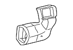 558470C010 - Body: Center Duct for Toyota: Sequoia, Tundra Image