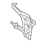 3B1857319B - Body: Lower Support for Volkswagen: Passat Image