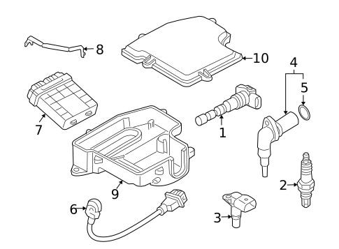 Ignition System for 2007 Audi A4 Quattro #0