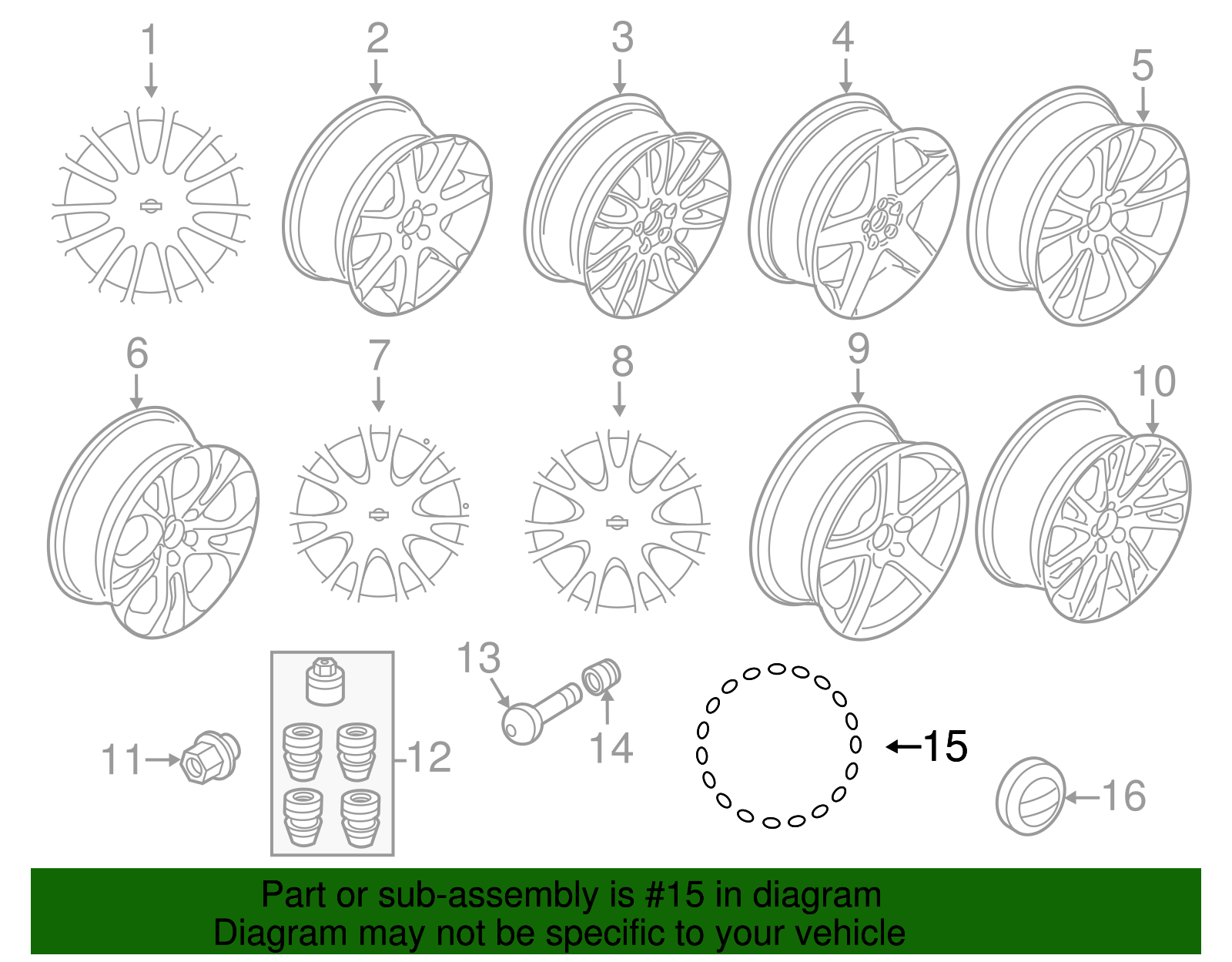 2006-2013 Volvo C70 Aluminum Rim Mirzam 8 X 18in 30633788