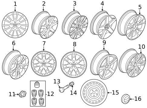 Wheels for 2010 Volvo C70 #0