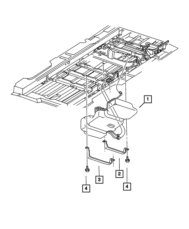 « 5102257AD –  : Carburant RÉservoir pour Mopar Image »
