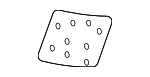 896576RE1A - Body: Seat Back Cushion for Nissan Image