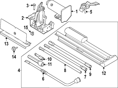 Jack & Components for 2024 Ford F-350 Super Duty #2