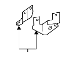 81041FL010 - Electrical: Battery Cable Bracket for Subaru Image