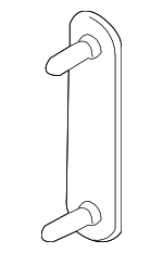 12790862 - Body: Stud Plate for Saab: 9-3, 9-3X Image