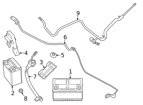 Battery & Related Components for 2023 Dodge Durango #0