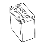 56029759AB - Electrical: Battery for Chrysler: Pacifica, Voyager | Dodge: Durango | Jeep: Compass, Gladiator, Grand Cherokee, Grand Cherokee L, Grand Cherokee WK, Grand Wagoneer, Grand Wagoneer L, Wagoneer, Wagoneer L, Wrangler Image