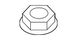 31316771889 - Suspension: Guide Plate Nut for BMW Image