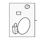 695102B000 - Body: Fuel Door for Hyundai Image