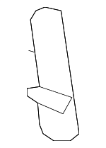 815912B000 - Body: Fuel Door Switch Bracket for Hyundai Image