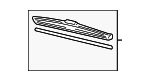 ZZR067330 - Unclassified: Wiper Blade for Mazda: B2300, B2500, B3000, B4000, Navajo Image