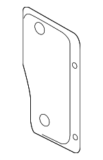 19316934 - : Rear Driver Side Compartment Trim Panel Access Hole Cover for Chevrolet: City Express Image