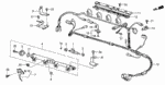 16620PE7661 - : Line, Main Fuel for Honda Image