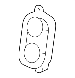 10307791 - Body: Center Duct Retainer for Pontiac: Grand Prix Image
