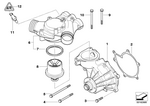 11511407113 - Engine: Coolant Pump, Mechanical for BMW Image