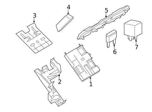 Fuse & Relay for 2019 Ford Transit-150 #0