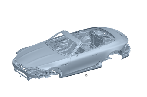 Body-in-White for 2022 Mercedes-Benz SL63 AMG #0
