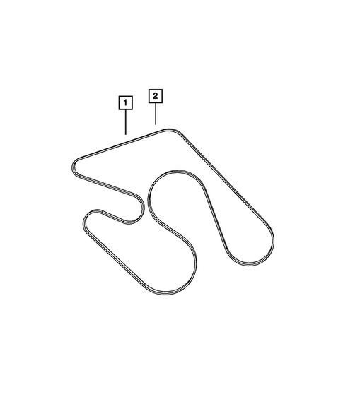 Drive Belts for 2014 Ram 3500 #0