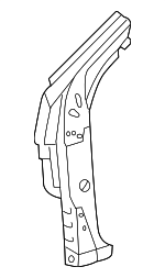 19183937 - Body: Hinge Pillar Reinforced for Pontiac: Vibe Image