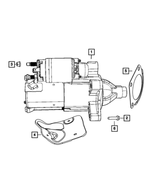4801741AA - : Starter Shield for Mopar Image