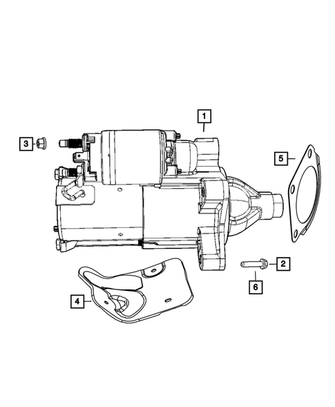 Starters for 2008 Jeep Wrangler #0