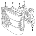 6808983 - : Lens for Volvo: 850 Image