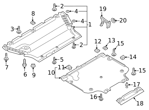 Splash Shields for 2017 Audi A4 allroad #1