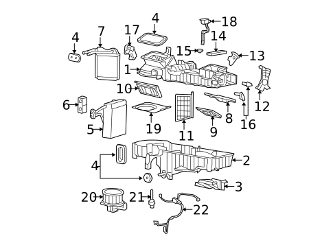 A/C Flow Restrictors for 2005 Chevrolet Colorado #0