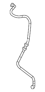 5C0201160S - Emission System: Vent Tube for Volkswagen: Jetta Image