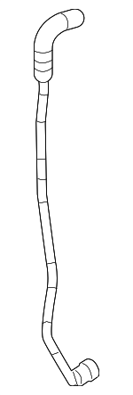 5C0201160A - Emission System: Breather Tube for Volkswagen: Jetta Image