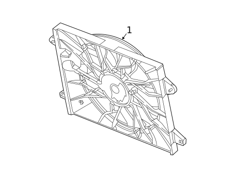 Cooling Fan for 2018 Dodge Charger #0