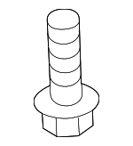 N10832501 - Body: Top Cover Bolt for Audi: A5 Quattro, A6 allroad, A6 Quattro, A7 Sportback, A8 Quattro, Q7, Q8, RS5, RS5 Sportback, S4, S5, S5 Sportback, S6, S7 Sportback, SQ5, SQ5 Sportback Image