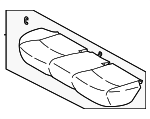 6912B216HJ - : Cushion Assembly for Mitsubishi: Mirage G4 Image