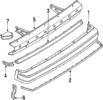 8523437A00 - : Filler Extension for Nissan: Sentra Image