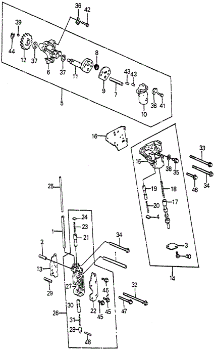 Governor - Lock-UP Valve for 1984 Honda Accord #0