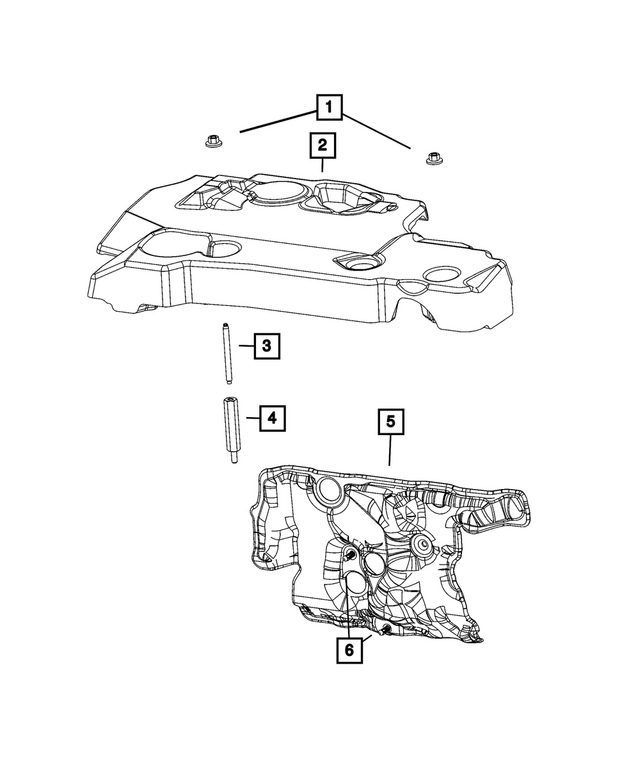 6512751AA - Engine: Double Ended Stud for Mopar Image image